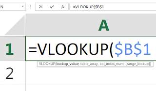 Lesson#5: Function VLOOKUP and dollar sign - Excelabcd