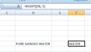 LEFT RIGHT MID function in Excel