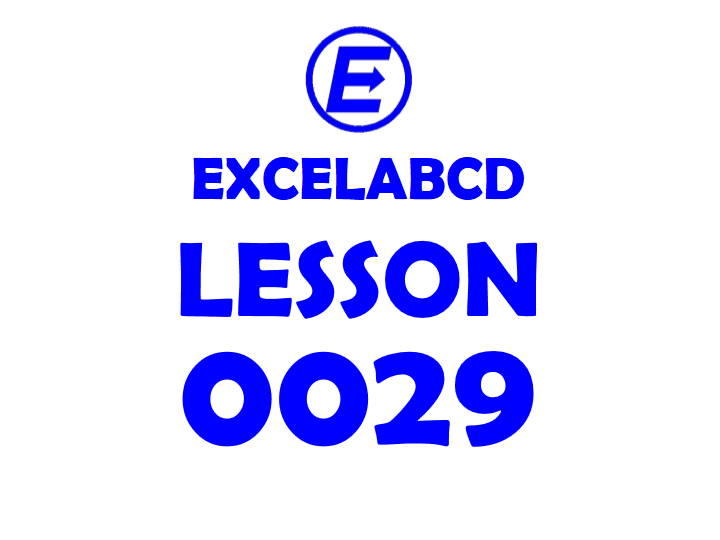 Lesson#29: Explaining CONDITIONAL FORMATTING very simply