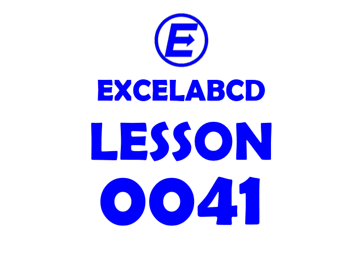 Lesson#41: Combination of INDEX and MATCH function is better than any other lookup function