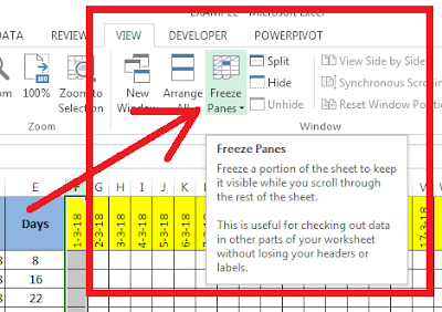 why won39t excel freeze panes