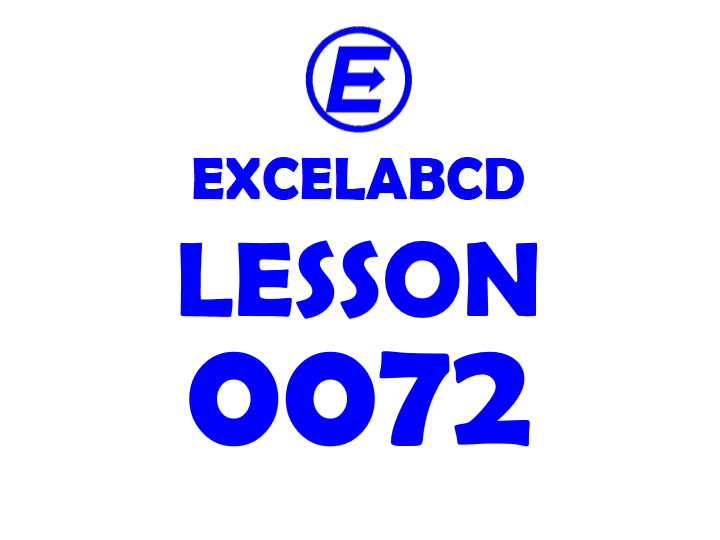 Lesson#72: Select an area by clicking a button in Excel with VBA