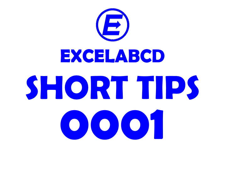 Short Tips#0001: What to remember in VLOOKUP?