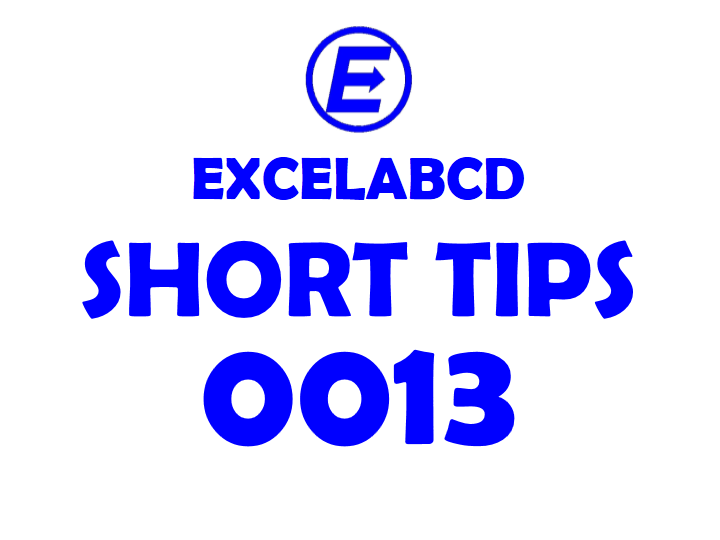 Short Tips#0013: RIGHT function