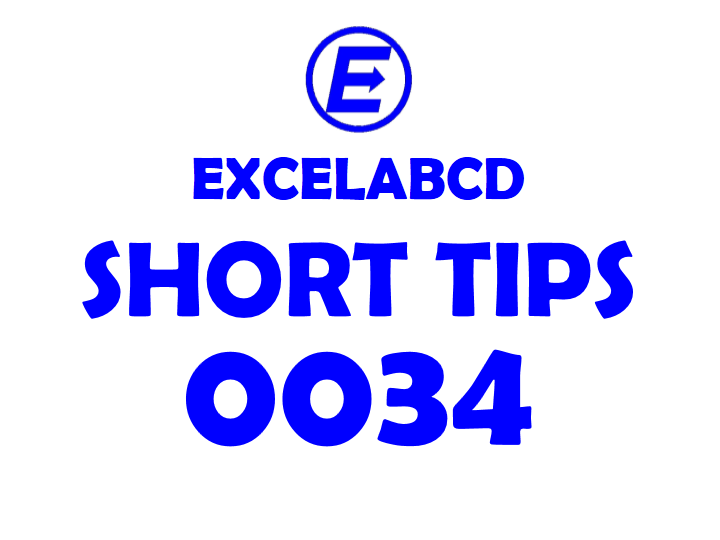 Short Tips#0034: Useful tips for Find and Replace