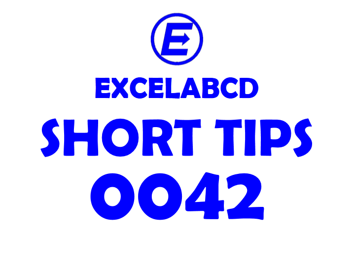 Short Tips 0042 Avoid Data Input Error By Data Validation Excelabcd