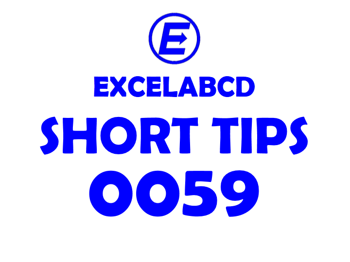 Short Tips#0059: Don’t forget Text to Columns