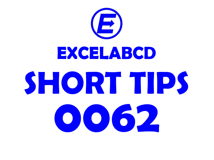 Short Tips#0062: How to change input date format in excel