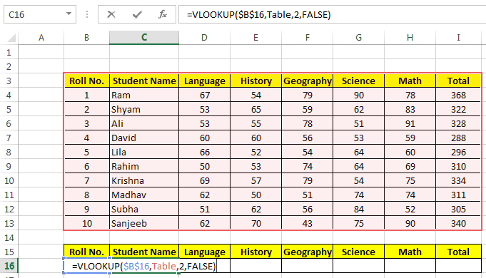 use the name range dailysales for the lookup table