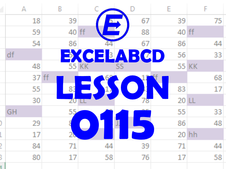 Lesson#115: Information functions with Conditional Formatting