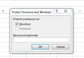 Protect Workbook