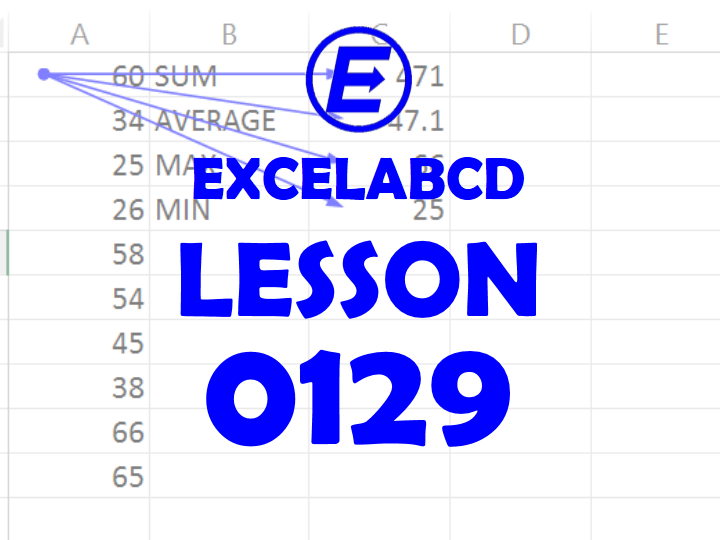 Lesson#129: An overview of Formula Auditing in Excel