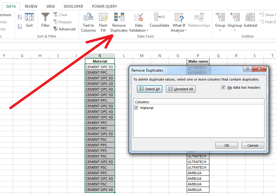 Excel Formula To Remove Duplicates From A Column Hopdedutch