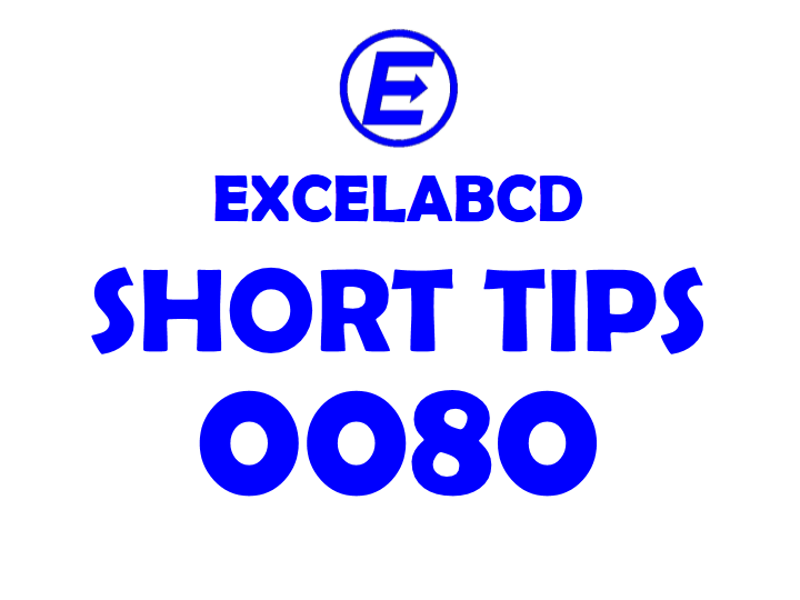 Short Tips#0080: How to change the preview layout of all sheets at one time