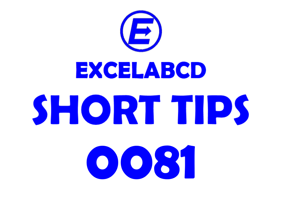 Short Tips#0081: How to delete unnecessary created objects in sheets