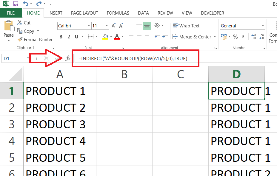 Copy multiple cell values