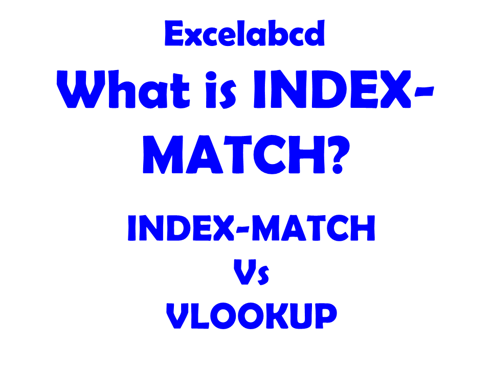 Lesson#160: How to use INDEX and MATCH? | INDEX-MATCH vs VLOOKUP