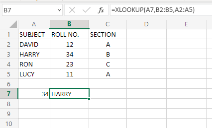 XLOOKUP vs VLOOKUP