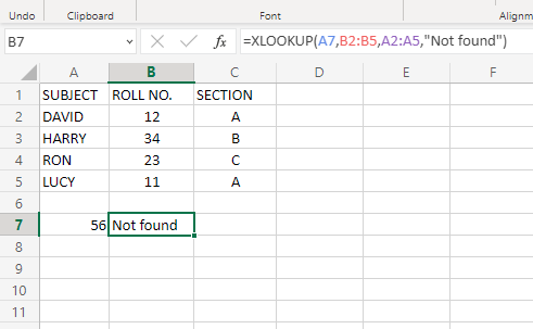 XLOOKUP vs VLOOKUP