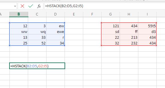 new excel formulas