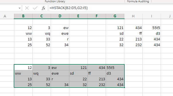 new excel formulas