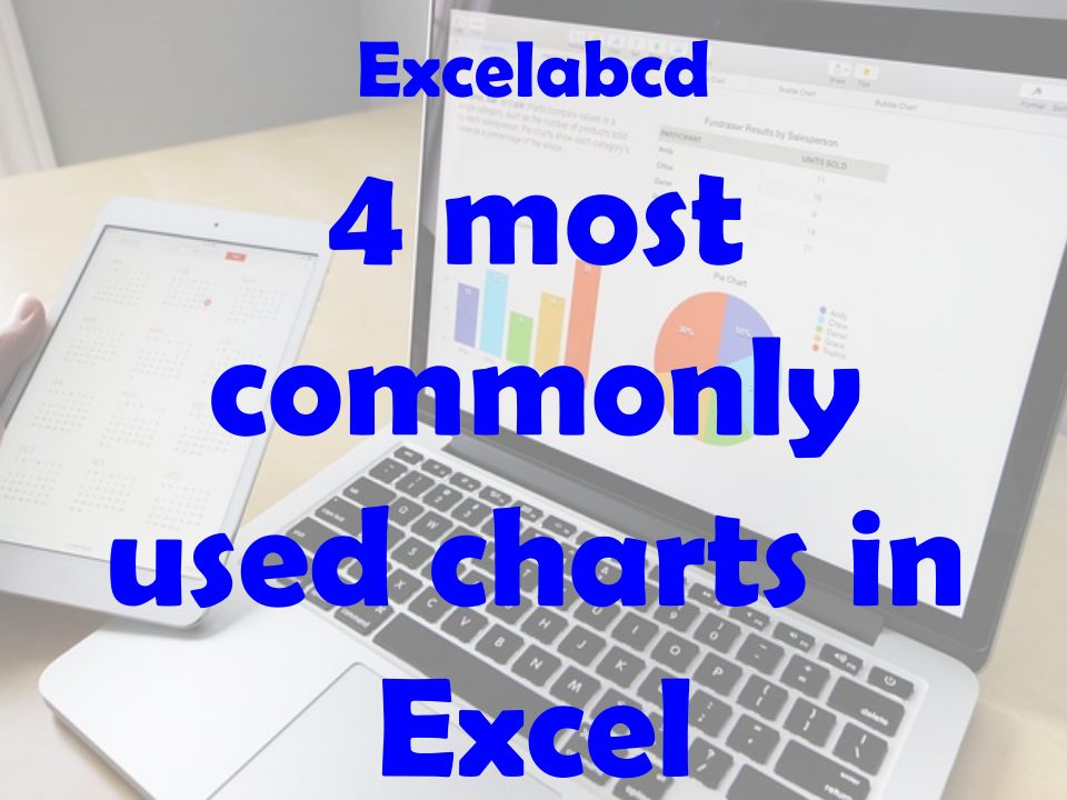 Lesson#169: What are the 4 most commonly used charts in Excel?